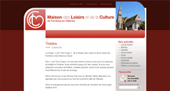 Desktop Screenshot of culture-ferrieres45.org