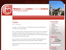 Tablet Screenshot of culture-ferrieres45.org